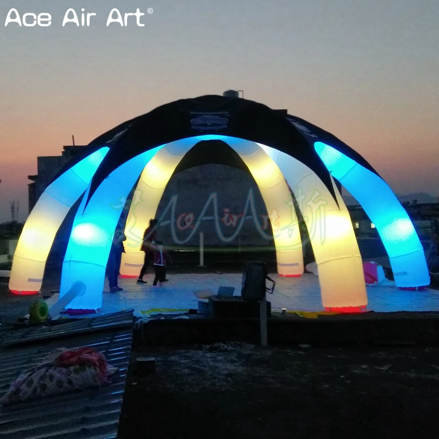 8m-Diamete-Multi-color-LED-inflatable-Halloween-spider-tent-for-Halloween-event-with-removable-cover-In (2)