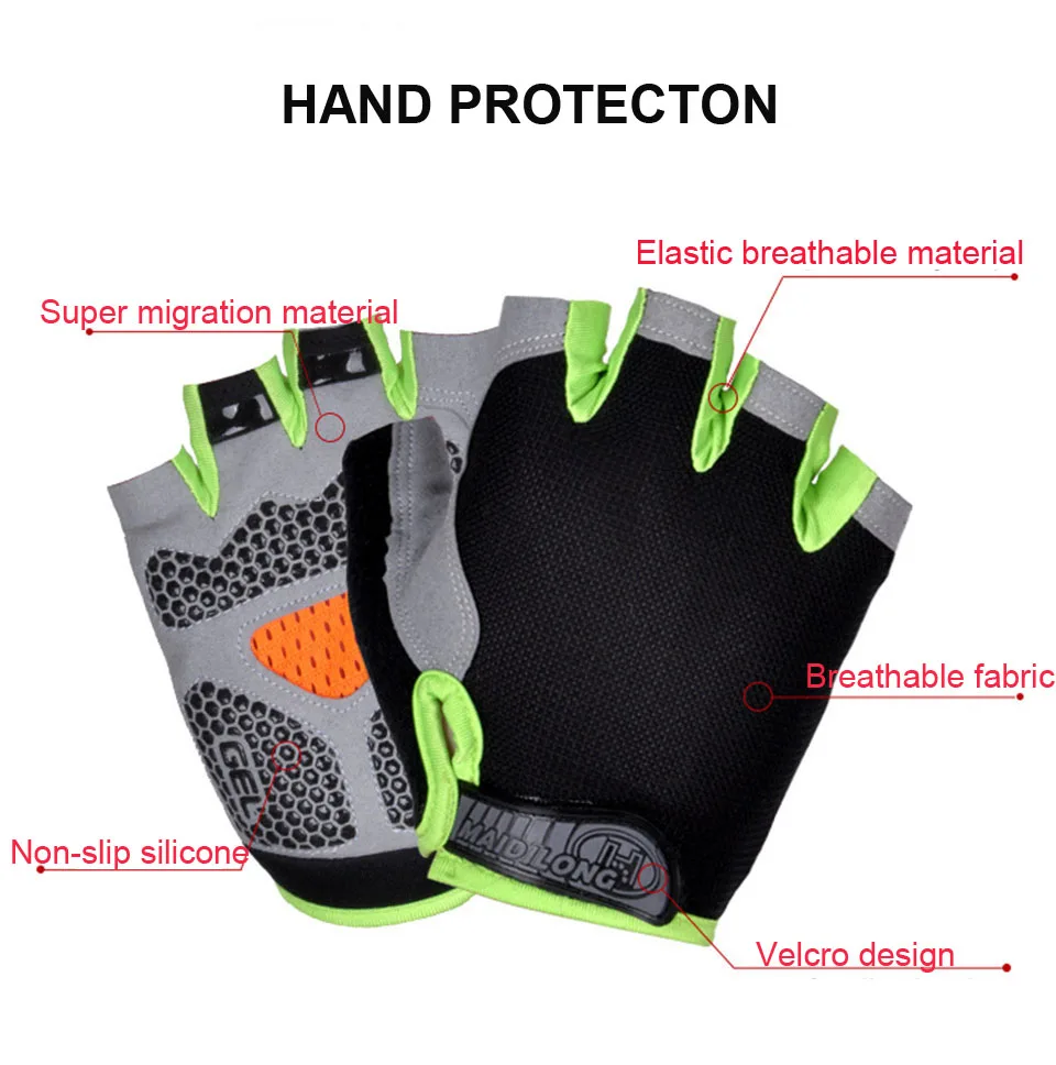 Cycling running gloves Fitness Yoga Multipurpose Gym weight Lifting 