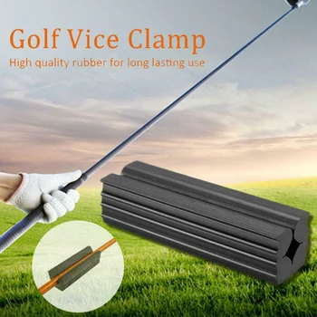 

Stress Reduce Wedging Protective Small Tool Clip Club Practice Shaft Accessories Professional Repair Grip Rubber Golf Vice Clamp