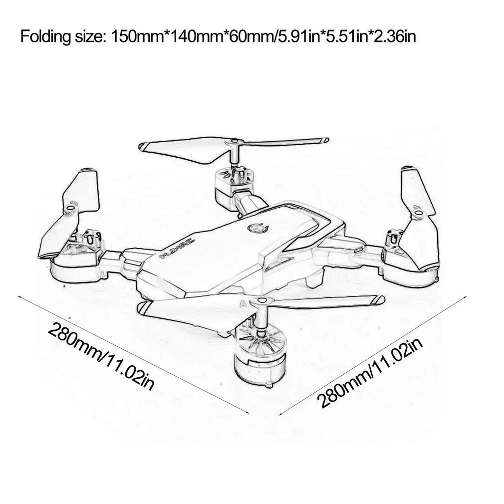 HJ28 складной Радиоуправляемый Дрон 4 канала Wifi 2MP/5MP FPV камера Дрон высота удержания жестов фото/видео Радиоуправляемый квадрокоптер модель вертолета