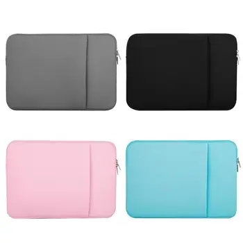 

Pure Color Laptop Bag Waterproof and Dustproof Double Zipper Laptop Protective Case Suitable for 11/13/15 Inch Laptop
