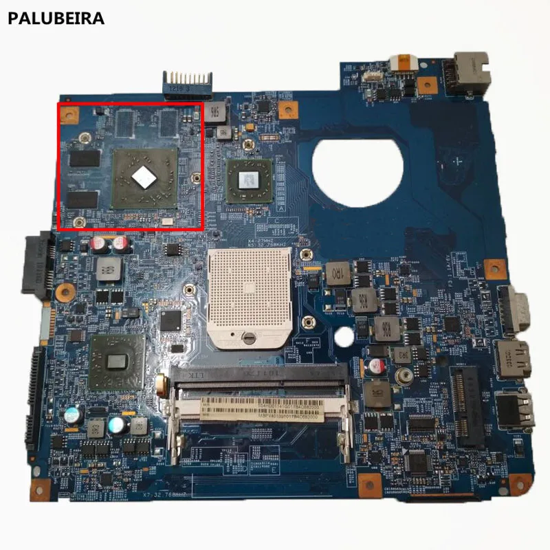 PALUBEIRA 09919-3 JE40-DN 48.4HD01.031 09919-2 48.4HD01.02 WITH 4 VGA Chip laptop MotherBoard for Acer Aspire 4551 mainboard | Компьютеры