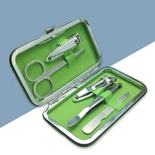 Яркие цвета маникюрные инструменты для маникюра кусачки для кутикулы пинцет для бровей xiu mei jian ушные палочки набор из 5 предметов