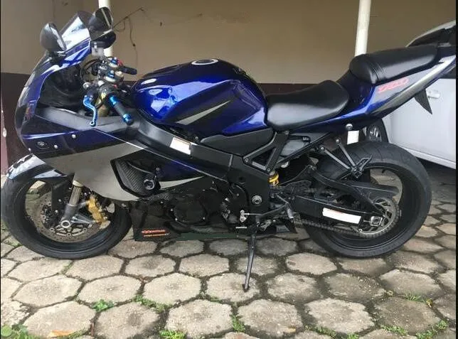 Комплект обтекателей для мотоцикла GSXR600 750 K4 04 05 GSXR 600 GSXR750 2004 2005 ABS черный синий