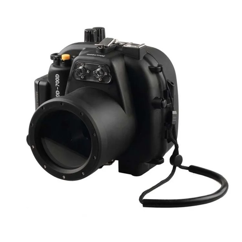 Подводный водонепроницаемый чехол Meikon 40M/130ft для Canon EOS 650D 700D|housing projects|casehousing cover case