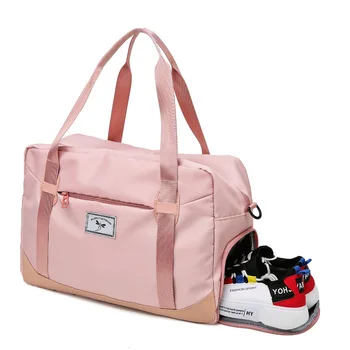 

Yoga Luggage Gym Foldable Lightweight Sports Bag Travel Gear Waterproof Large Space Hand Duffel Sports Bag Men For fitness