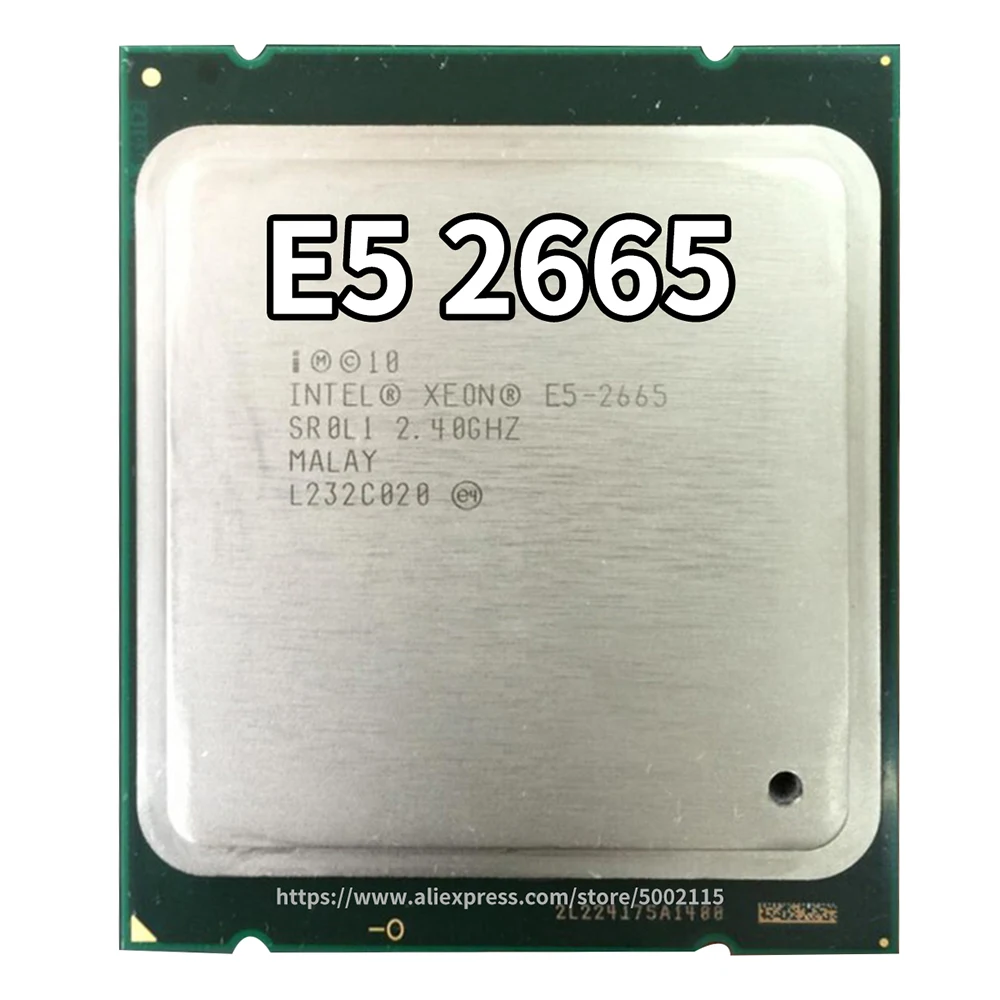 Intel Ксеон 8-ядерный процессор E5-2665 20 м Кэш, 2,40 ГГц, 8,00 GT/s SR0L1 Процессор