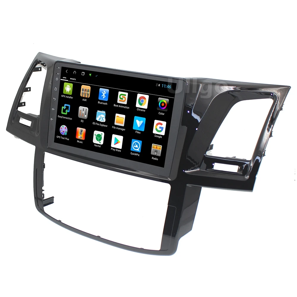 9 дюймовый Octa Core Android автомобильный DVD GPS для Toyota Hilux Vigo Авторадио Головной блок с