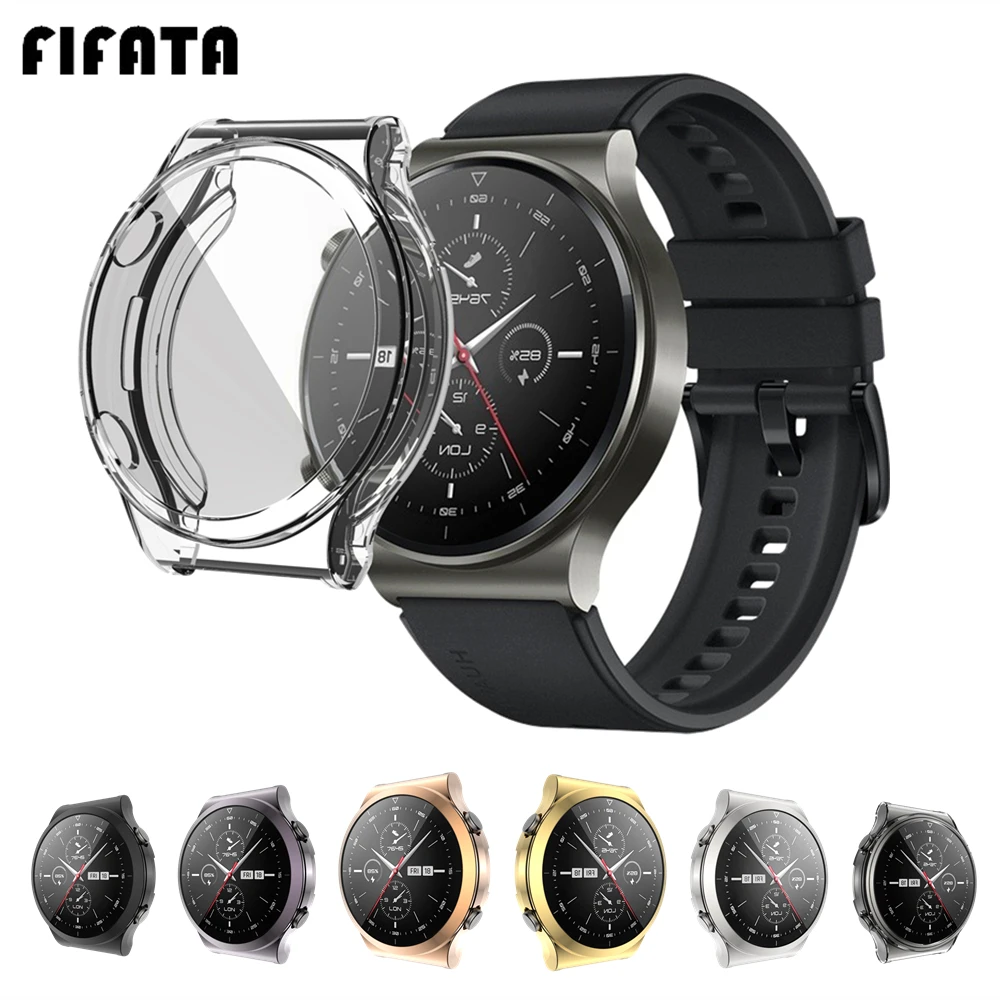 FIFATA TPU Watch Case For Huawei Watch GT 2 Pro Protective Cover Full  Screen Protector Shell For Huawei GT2 Pro Cases Edge Frame - AliExpress