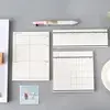 SKYSONIC Classical 50 Sheets Weekly Monthly Planner Memo Pad Notes To Do List Notepad Paperlaria School Office Stationery 1