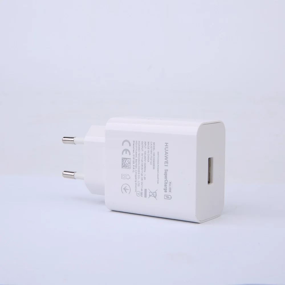 huawei mate30 pro Supercharge для быстрой зарядки с usb-портом, Зарядное устройство 10V 4A 40W адаптер 5A Type C кабель для Magic 2 mate 20 30 pro P20 P30 pro