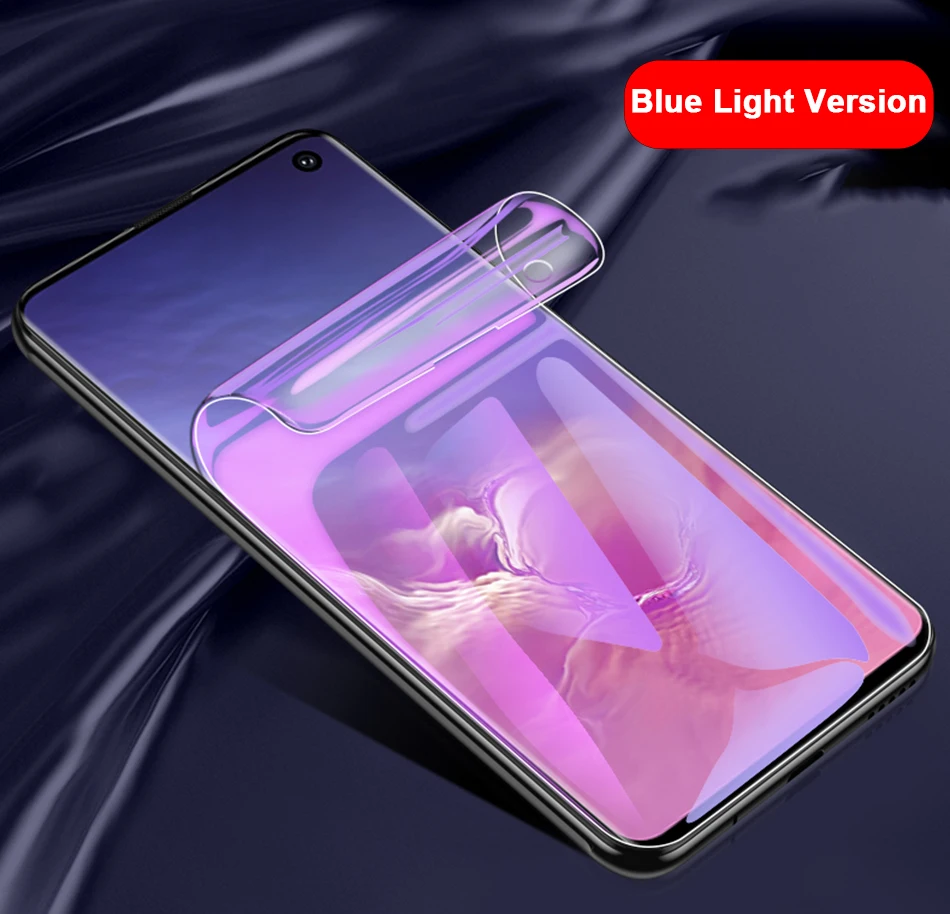 100D матовая Гидрогелевая пленка для samsung Galaxy S8 S9 S10 Plus Note 8 9 10+ Защитная пленка для экрана для samsung S8 S7 Edge пленка не стекло