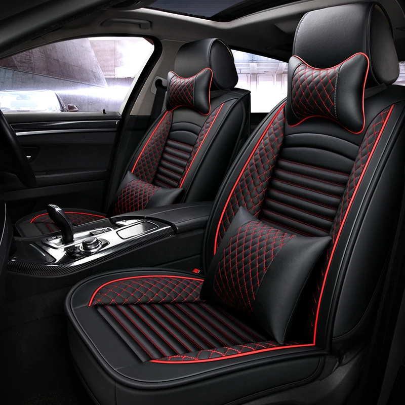 

Auto Universal Car seat covers For KIA KX CROSS KX5 Cerato Sportage Optima Maxima K2 K3K4 K5 PU seat Cushion seats Seat Covers