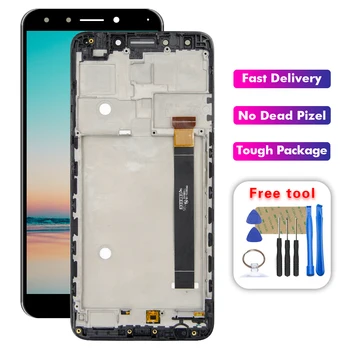 

For Alcatel 7 6062 OT 6062 OT6062 LCD Display + Touch Screen Digitizer Assembly Replacement parts With Frame Free Tools