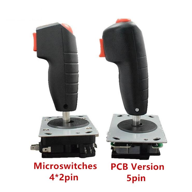 Arcade Game Cabinet Mini Grap Flight Joystick Trigger Top Fire Button Replacement Microswitch/PCB With/No Vibration To Choose