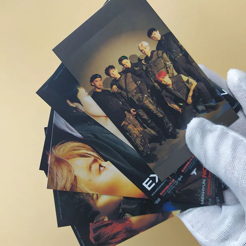 7 шт./компл. экзо навязчивой идеей lomo карта альбом Фотокарта K-POP EXO навязчивой идеей фото lomo карта периферийных устройств, Новое поступление
