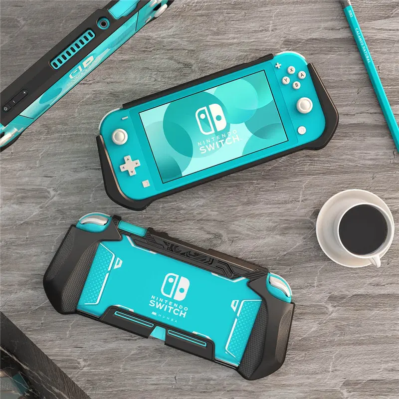grip case for nintendo switch lite mumba blade tpu protective portable cover case compatible with switch lite console