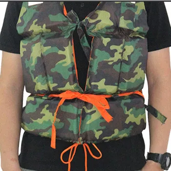 

Outdoor Drifting Camouflage Foam Life Vest Jacket Swimming Boating Surfing Vest Fishing Suit Professional Drifting Life Jacket