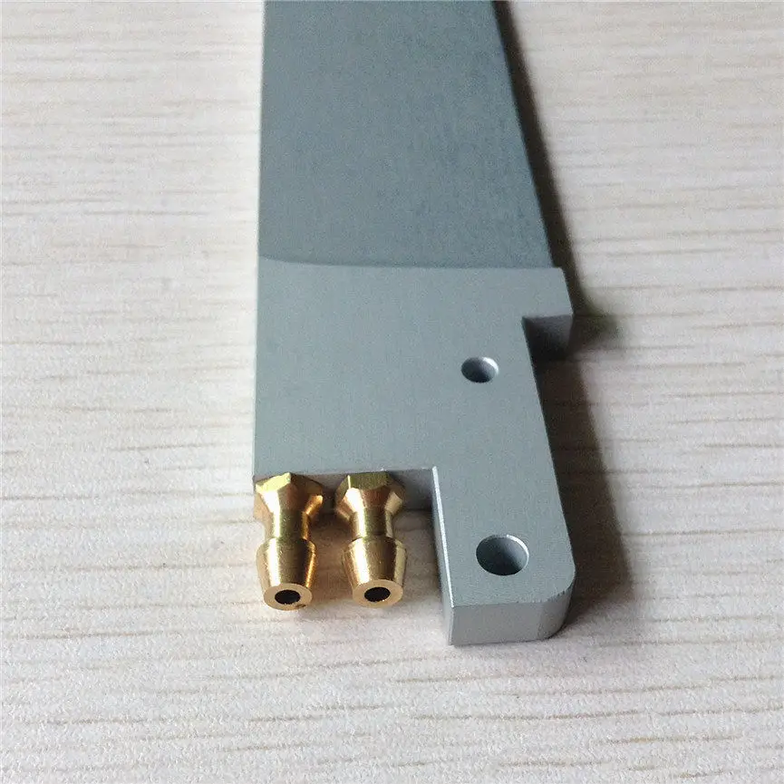 160mm for 26cc RC Boat RC 7075 aluminium Height Aluminum Rudder Blade with Dual Pickup