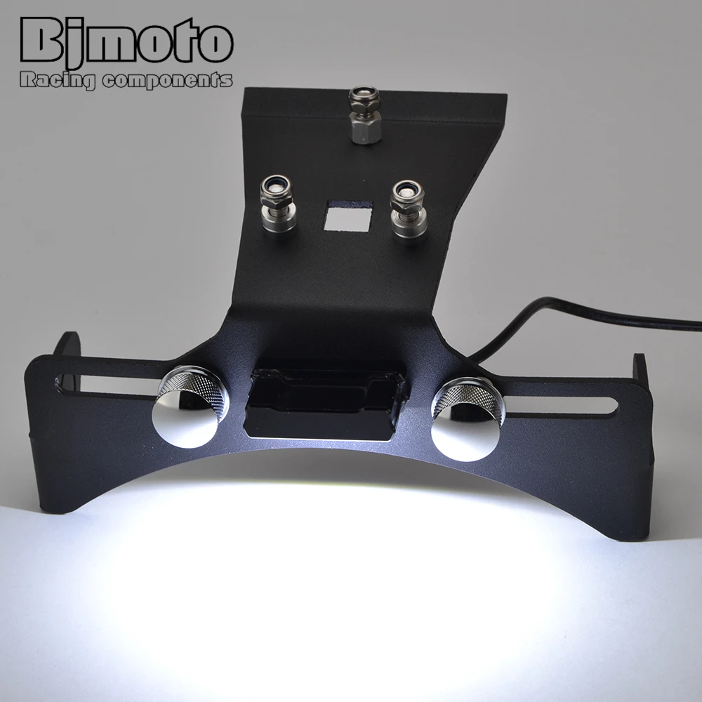 

Motorcycle License Plate Holder Bracket With Plate light For Honda CB650F CBR650F 2014 2015 2016 2017 2018 2019