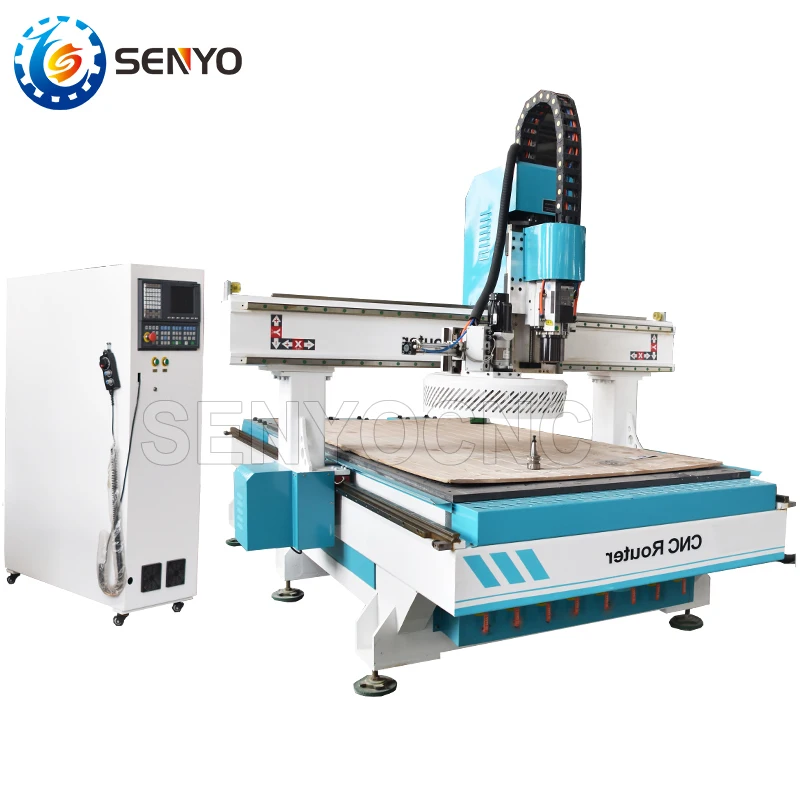 Прямая atc cnc маршрутизатор 1325/Шпиндельный двигатель автоматический инструмент/cnc деревообрабатывающий центр