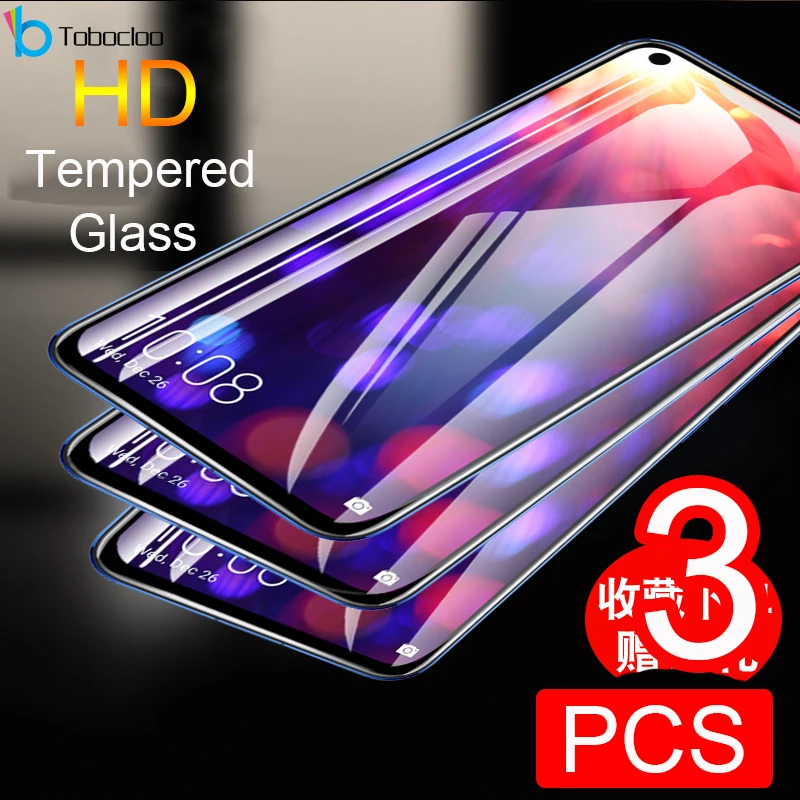 3 шт полное покрытие экрана протектор Защитное стекло для huawei Honor 8X 8A 8S 8C 7A Pro 5 7