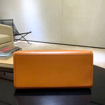 

Luxury brand genuine leather letter shoulder handbag women large capacity bag autumn 2020 size 41