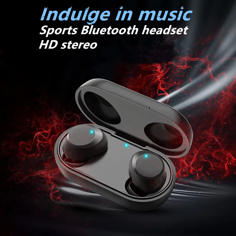 TWS M10 Bluetooth наушники 5,0 спортивные водонепроницаемые музыкальные наушники HIFI Стерео шумоподавление для huawei Xiaomi iPhone