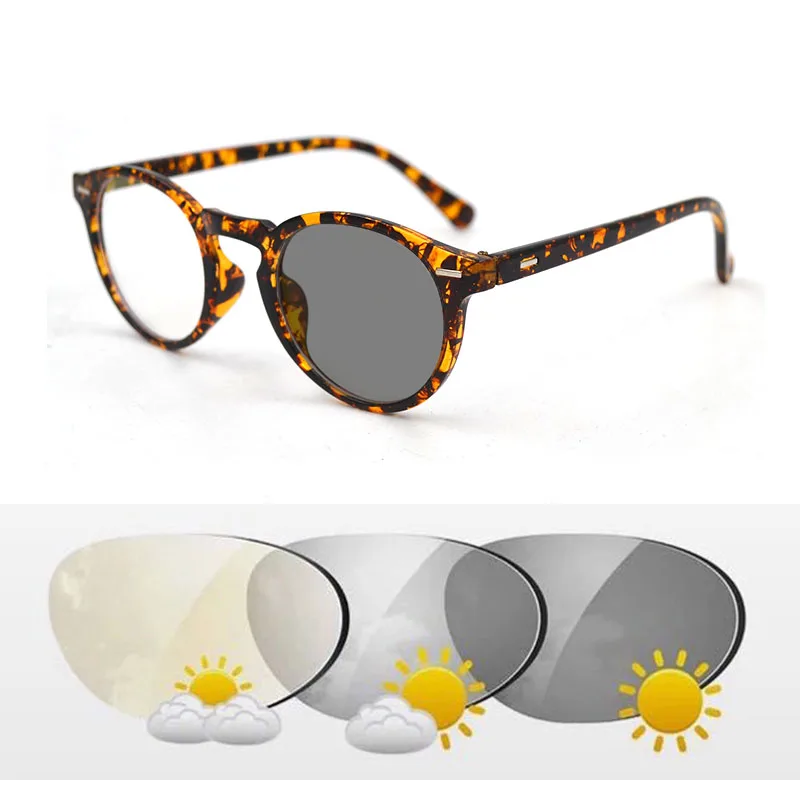Интеллектуальные фотохромные бифокальные очки для чтения, лупа, очки для чтения унисекс, солнцезащитные очки, вид рядом с дальним рисом, ноготь, дальнозоркость, Gafas D5
