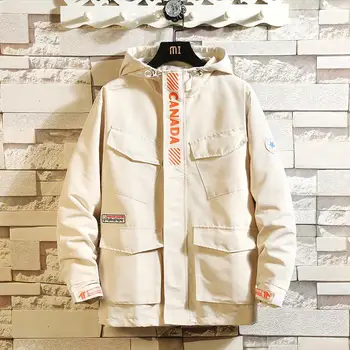 

Men's Casual Striped Bomber Jacket Men 2020 New Trend Hoodie Baseball Collar Streetwear Coat Male Fashion Windbreaker Jackets