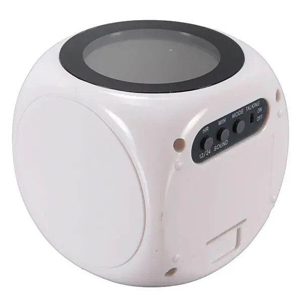 Multifunction LCD Talking Projection Alarm Clock Time & Temp Display