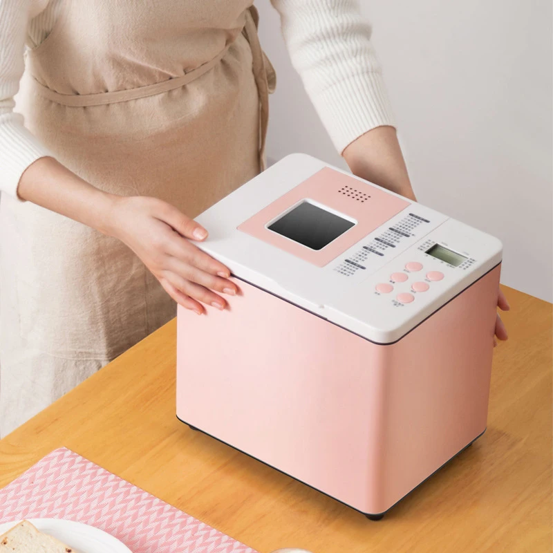 220V Small Multi-Function Breakfast Machine Household Automatic Bread Machine Cake Ice Cream Kneading 500W