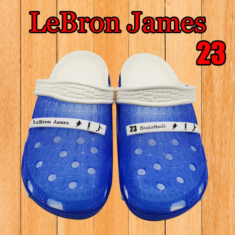 

Fashion LeBron James 23 Men Shoes PVC Soft Kapcie casual Home Mmassage Slippers Indoor Buty Meskie Pantoffels Klapki Hausschuhe