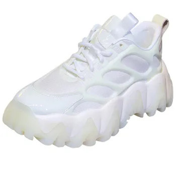 

RASMEUP Mesh Breathable Women's Chunky Sneakers 2020 Fashion Mixed Colors Platform Sneakers Ladies Trainers Footwear