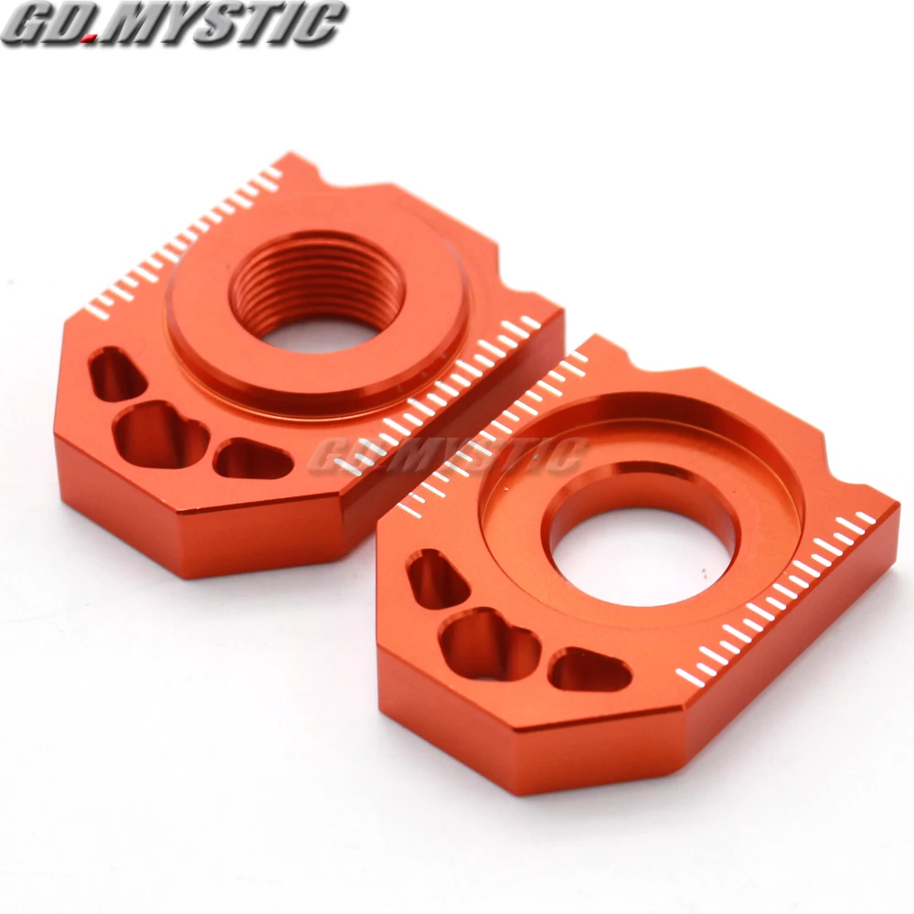 Задний блок регулировки цепи CNC для KTM SX F XC EXC W 85 125 150 300 350 450 530 SX85 EXC250 EXC300|Накладки и