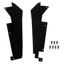 

2/4 Seats Rear Fender Flares UTV Rear Fender Flares Mud Flap Guard for Polaris RZR Pro XP/XP 4 2020 2021 2022