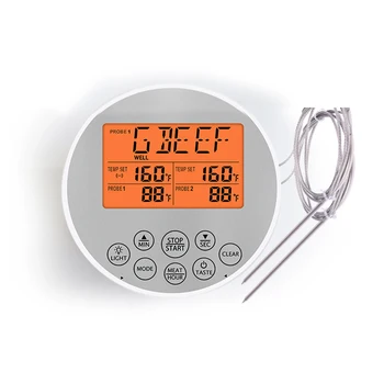 

Household Digital Kitchen Food Cooking Steak Meat Grill BBQ Thermometer Wireless Temperature Monitor Instant Read