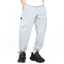 MRMT брендовые Весенние новые мужские брюки Светоотражающие широкие брюки с несколькими карманами для мужчин винтажные свободные брюки