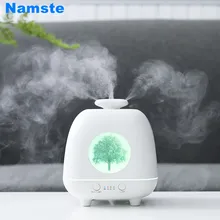 NMT 164 Household Essential Oil Diffuseur Mini Ultrasonic Aroma Diffuser 230ml Air Humidifier LED Light Automatic Sprayer