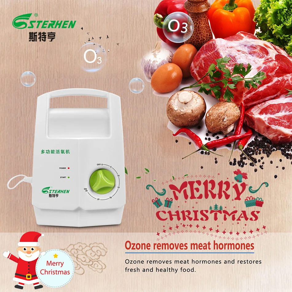 

STERHEN ozone generator 220v ozone purifier Purification Fruit Vegetables water food Suitable for kitchen Water Food Sterilizer