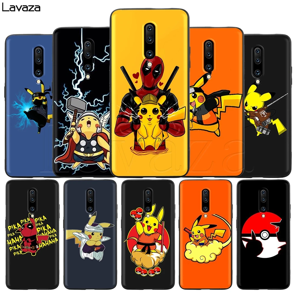 

Lavaza Pokemon Silicone Soft Case for OnePlus 7 Pro 6T 6 5T 5