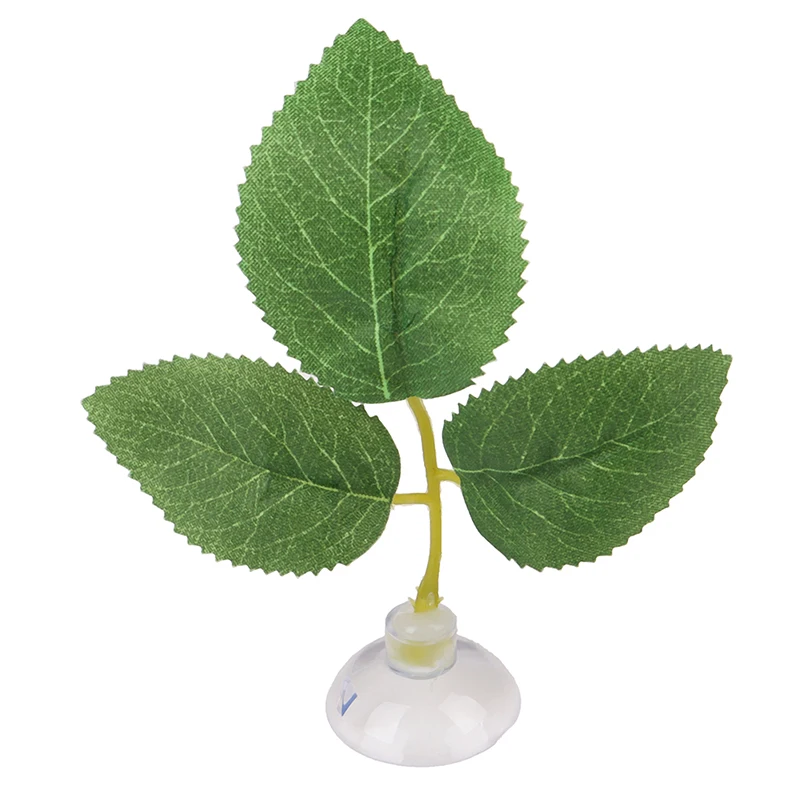 Aquarium Betta Leaf Artificial Plant Fish Oviposition Rest Bed Fish Tank Decor