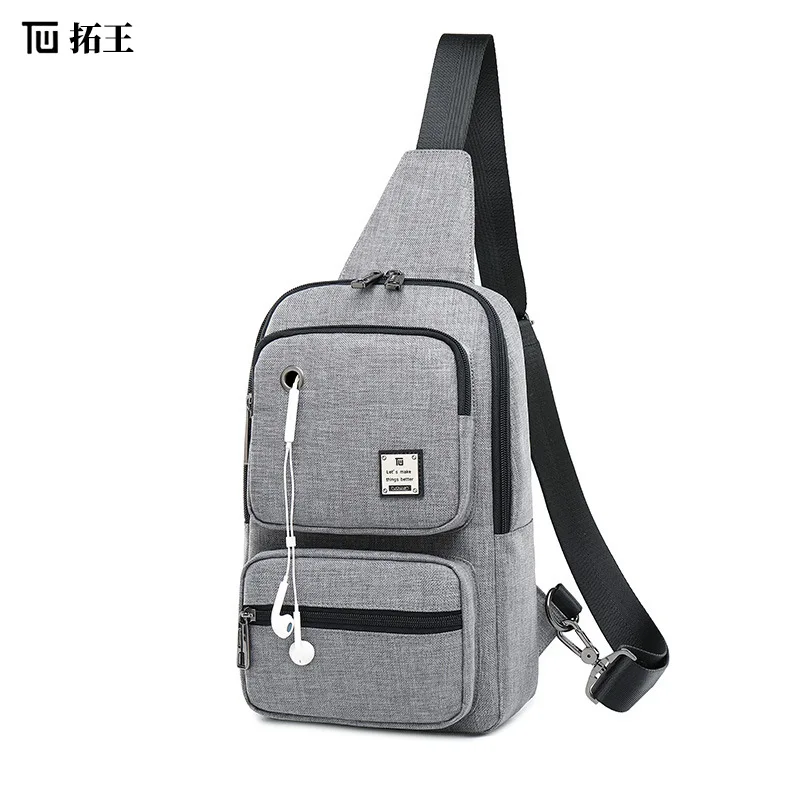 

Extension King Men Chest Pack Korean-style Oxford Cloth Multi-functional MEN'S Messenger Bag Shoulder Bag