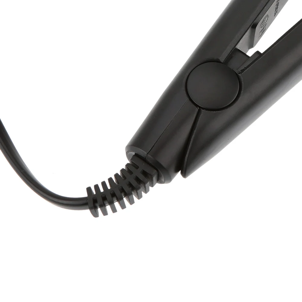 Мини Черный профессиональный модный выпрямитель для волос US Plug для волос съемник для путешествий переносной выпрямитель для волос прямые щипцы для волос