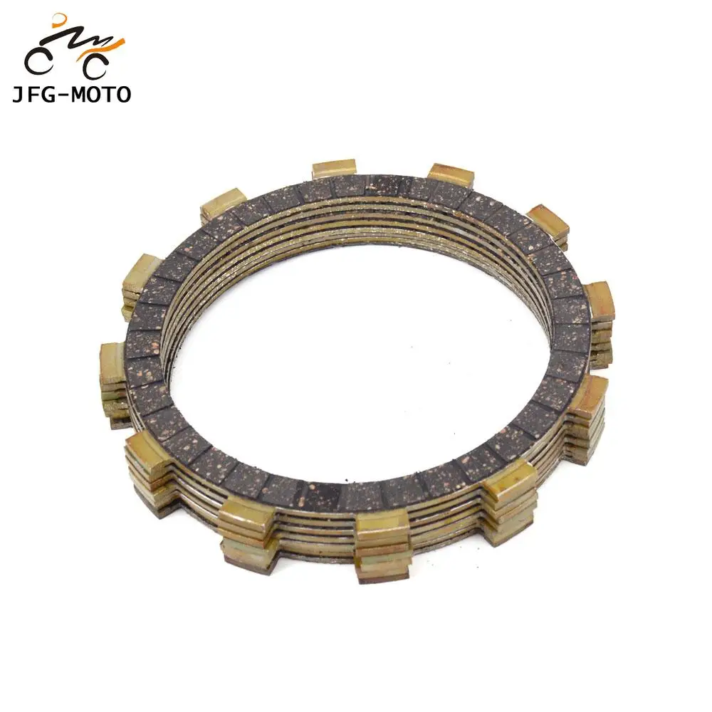 Motorcycle 8 PCS Engine Clutch Plates Friction Disc For YAMAHA FZ6R FZ-6R 2009-2016 XJ6S 2013 2014 2015 Street Bike |
