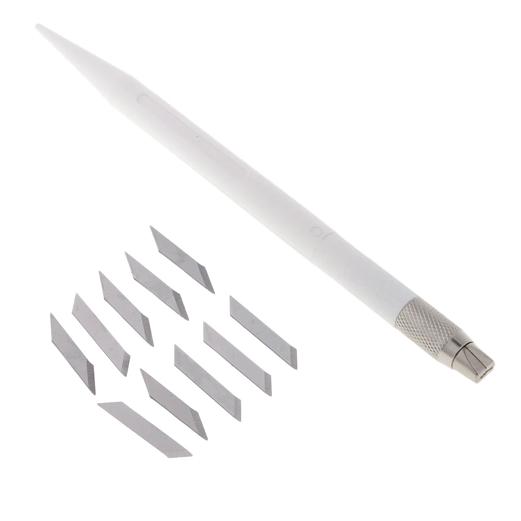 Diy Craft Tool Engraving Pen For Wood/Candle/Rubber Stamp /Clay Paper Cutter With 2 Styles Blade 30 /40 Angle Degree