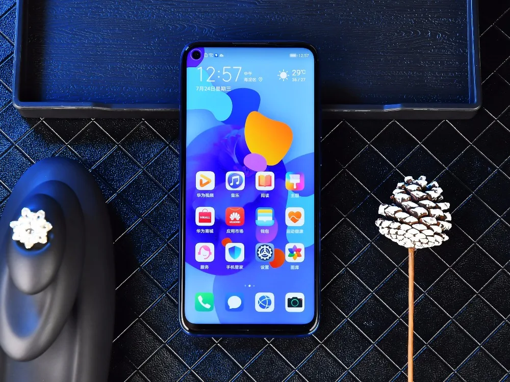 Мобильный телефон HuaWei Nova 5i Pro 4G LTE Kirin 810 Android 9,0 6,2" ips 2340X1080 8 Гб ram 256 ГБ rom МП отпечаток пальца