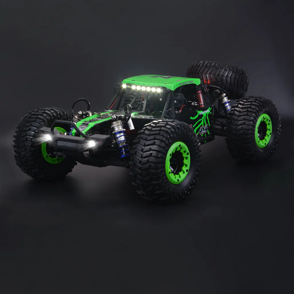 Review ZD-DBX 10 1/10 4WD RC Car 80km/h 2.4G Remote Control Car Brushless Motor Drift Off-Road Desert Racing Car 400m Remote Truck Toys