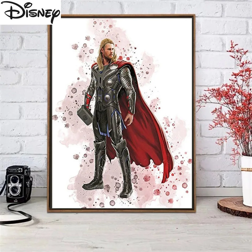 Avengers Marvel Superhero 5D Diamond Painting Iron Man Rhinestone Picture Beads Embroidery Full Diamond Mosaic Home Decor Gift diamond painting