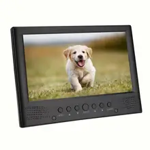 Светодиодный ТВ leadstar 9-дюймовый DVB-T/T2 спереди колонки цифровой ТВ с высокой чувствительностью тюнер 110-220 В, штепсельная вилка стандарта США портативный dvd-плеер цифровой